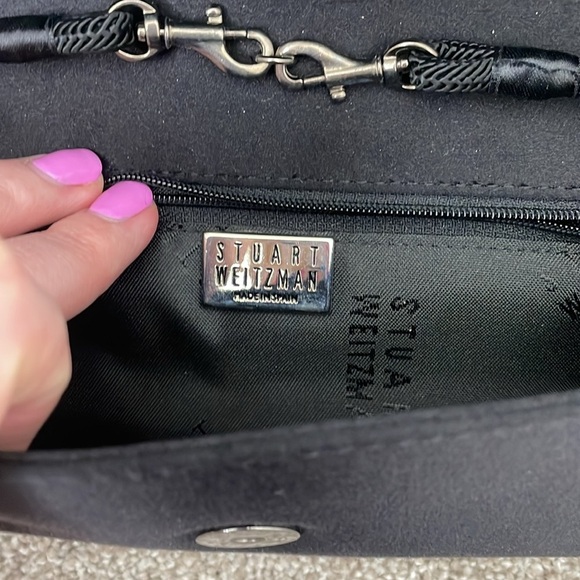 Stuart Weitzman Black Clutch - Picture 5 of 9